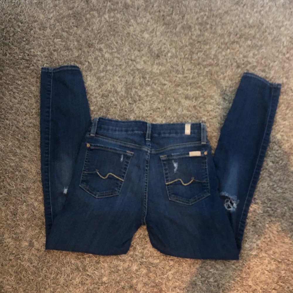 7 for all mankind skinny jeans